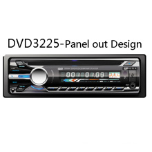Panel desmontable fuera un DIN 1DIN coches reproductor de DVD Radio estéreo FM / Am USB SD Aux MP3 Audio Video animación sistema Multimedia